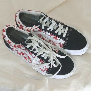 Men's VANS Old Skool Sketch Sneakers Low Top, Checkerboard , Size 8
